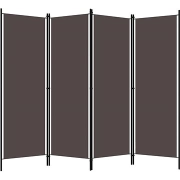 

Shumee 4dílný antracitový 200×180 cm, 320721