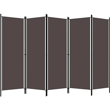 

Shumee 5dílný antracitový 250×180 cm, 320725
