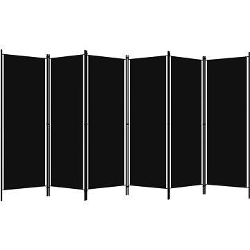 

Shumee 6dílný černý 300×180 cm, 320730