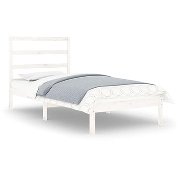 

Rám postele bílý masivní dřevo 90 × 190 cm Single, 3104899