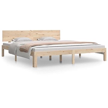

Rám postele masivní dřevo 180 × 200 cm Super King, 810510