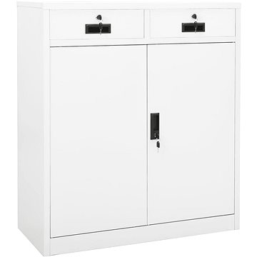 SHUMEE bílá 90 × 40 × 102 cm