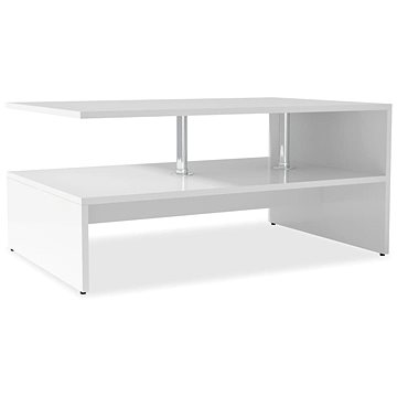 Konferenční stolek dřevotříska 90x59x42 cm bílá - Konferenční stolek