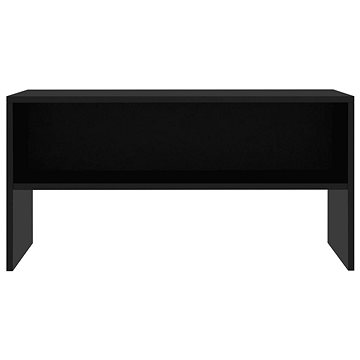 

TV stolek černý 80x40x40 cm dřevotříska