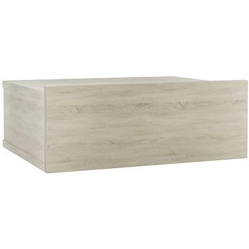 

Nástěnný noční stolek dub sonoma 40 x 30 x 15 cm dřevotříska