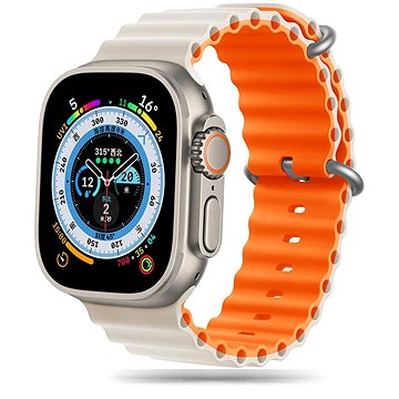 

Tech-Protect Iconband Pro pro Apple Watch 42/44/45/49mm, starlight / orange