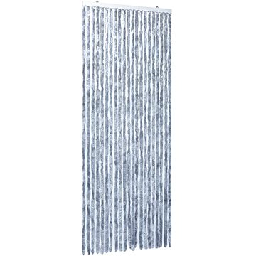 

Závěs proti hmyzu stříbrný 90 x 220 cm Chenille