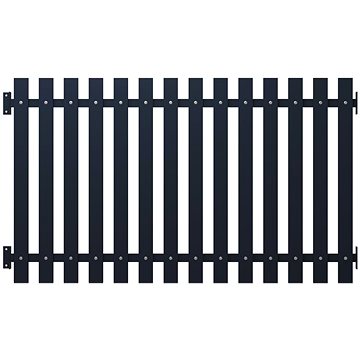

Plotový panel antracit 170,5 x 75 cm práškově lakovaná ocel