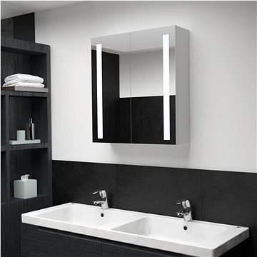 

LED koupelnová zrcadlová skříňka 62 x 14 x 60 cm