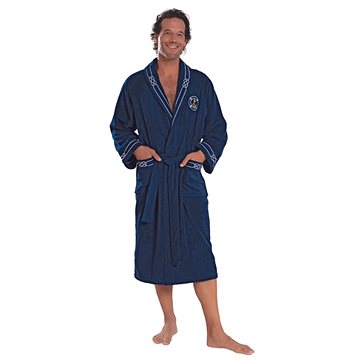 

Soft Cotton - Luxusní pánský župan Marine man v dárkovém balení, tmavě modrá, XL