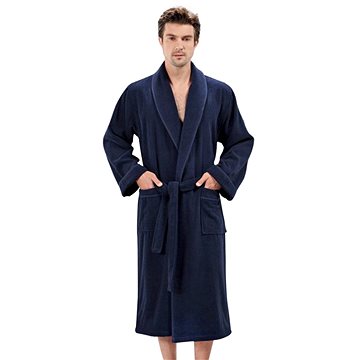 

Soft Cotton - Pánský župan Lord, tmavě modrá, XXL