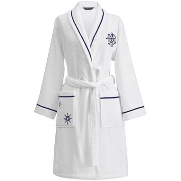 

Soft Cotton - Dámský krátký župan Marine Lady, bílá, M
