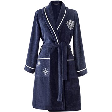 

Soft Cotton - Dámský krátký župan Marine Lady, tmavě modrá, XL