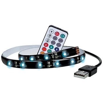 

Solight SADA 2x LED RGB Pásek pro TV s dálkovým ovladačem IP65 LED/USB 50cm