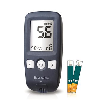

SD Biosensor Codefree set + 10 proužků