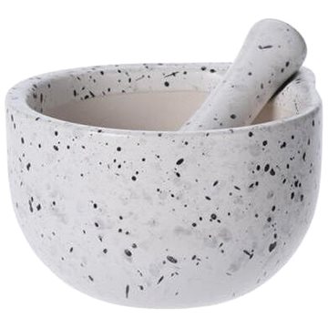 

EH Excellent Houseware, Hmoždíř, keramický, bílý