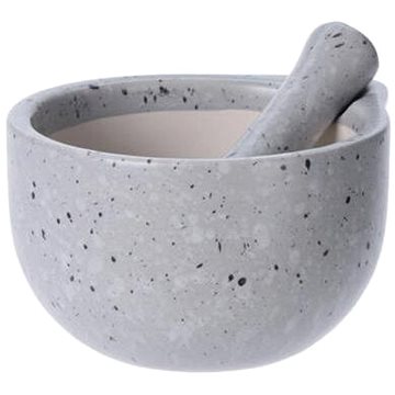 

EH Excellent Houseware, Hmoždíř, keramický, světle šedý