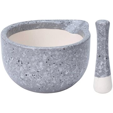 

EH Excellent Houseware, Hmoždíř, keramický, šedý