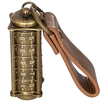 

IRONGLYPH Cryptex, Micro SD adaptér, starožitné zlato