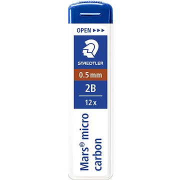

STAEDTLER Mars micro 0.5 mm 2B - 12 tuh v balení