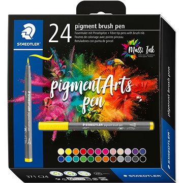 

STAEDTLER 371 Brush marker, 24 barev