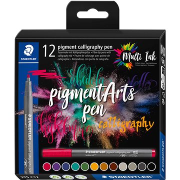

STAEDTLER 375 kaligrafické, 12 barev