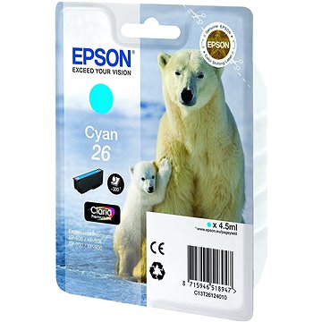 

Epson T2612 azurová
