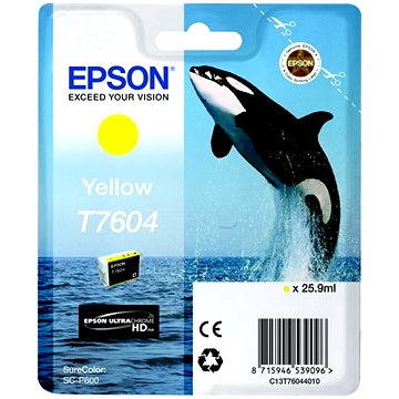 

Epson T7604 žlutá