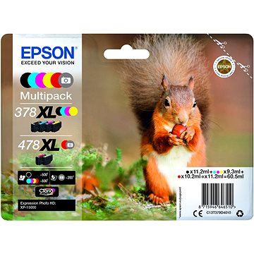 

Epson 378XL + 478XL Multipack