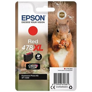 

Epson 478XL červená