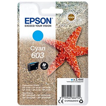 

Epson 603 azurová
