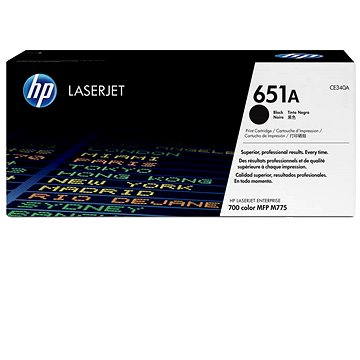 

HP CE340A č. 651A černý originální