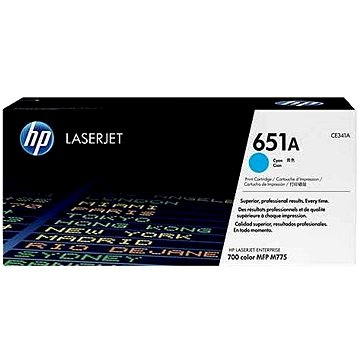 

HP CE341A č. 651A azurový originální