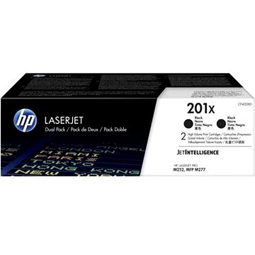 

HP CF400XD č. 201X Dual Pack černý 2ks originální