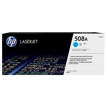 

HP CF361A č. 508A azurový originální