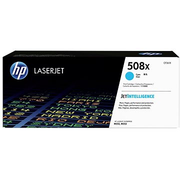 

HP CF361X č. 508X azurový originální