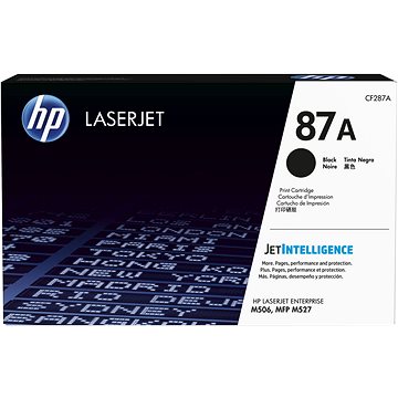 

HP CF287A č. 87A černý originální