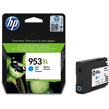 

HP F6U16AE č. 953XL azurová
