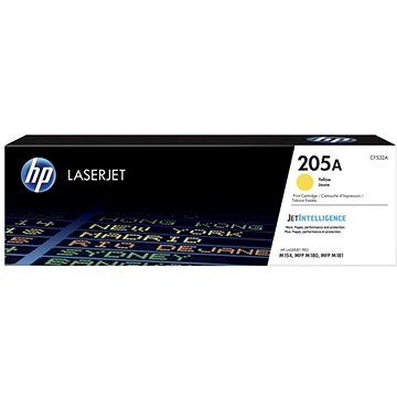

HP CF532A č. 205A žlutý originální