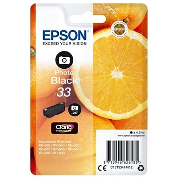 Epson T3341 foto černá