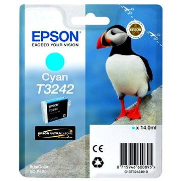 

Epson T3242 azurová