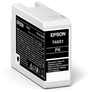 

Epson Singlepack Photo Black T46S1 UltraChrome Pro 10 ink 25ml