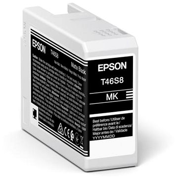

Epson Singlepack Matte Black T46S8 UltraChrome Pro 10 ink 25ml