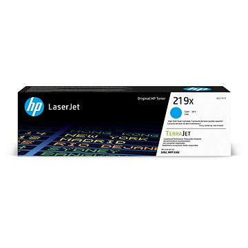 

HP W2191X č. 219X azurový
