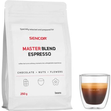 

SENCOR Master Blend Espresso, zrnková, 250g