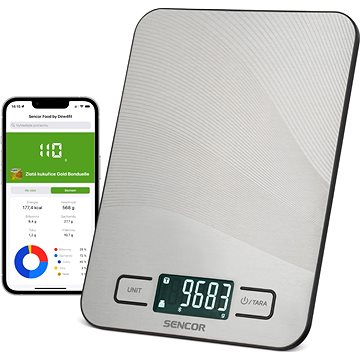 

SENCOR SKS 8080 Chytrá kuchyňská váha