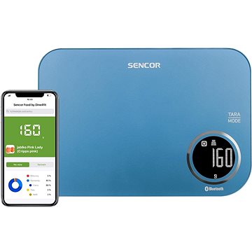 

SENCOR SKS 7072BL Chytrá kuchyňská váha