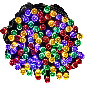 

Vnitřní vánoční řetěz 5 m 50 LED na baterie, barevný