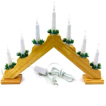 

Pyramida přírodní, 7 žárovek - do zásuvky