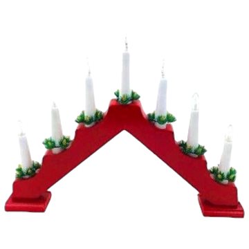 

Pyramida červená, 7 žárovek - do zásuvky